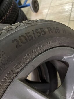 205/55 R16 zimní sada pneu Continental a Barum - 3