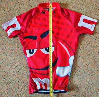 Cyklistický dres dětský m&ms - 3