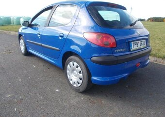 Peugeot 206 1,4 65 KW pravidelný servis benzín manuál 65 kw - 3