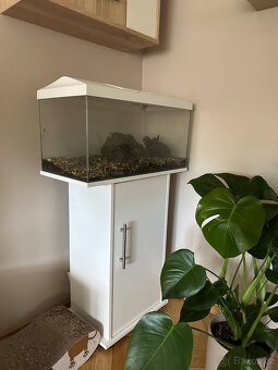 Akvárium 54l + skříň + doplňky k akva - 3