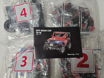 STAVEBNICE Technic Jeep Off-Road auto - 3