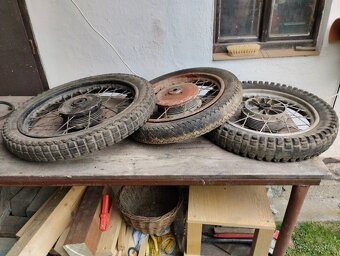 Motory Jawa 250 a Čz 175 + Směs náhradních dílů jen komplet - 3