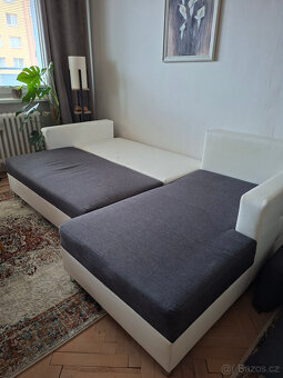 Rozkladácí rohová sedačka - 3