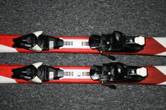 lyže dynamic 130 cm , lyžaky salomon - 3