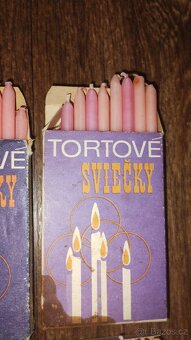Dortové svíčky retro - 3