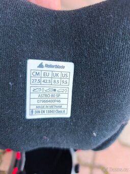 Kolečkové brusle 42,5 - 3