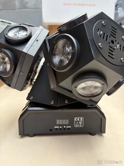 18x10W RGB LED disko světla s pohyblivou hlavou - 3