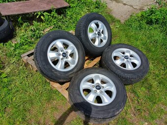 // Alu Hyundai Santa Fe R16 Zánovní letních pneu // - 3