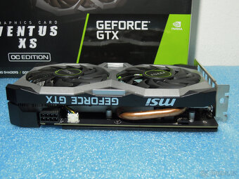 Herní grafika MSI GeForce GTX 1660 SUPER Ventus OC 6G - 3