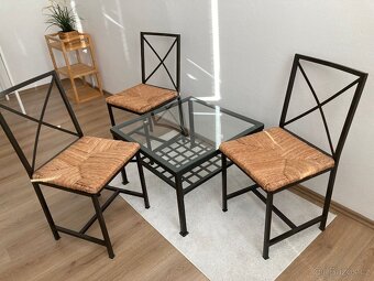 Konferencni stolek IKEA - kovovy - 3