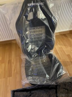 Sportovní sedačka RAPID – Bride style (šedá), jako nová - 3