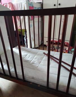 S DOVOZEM postýlka Klups safari žirafa ořech. Vyškově stavit - 3