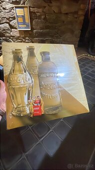 Smaltovaná cedule Coca-Cola retro dekorace 40x40 cm - 3