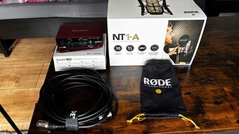 Rode NT1-A + Focusrite Scarlett Solo – nahrávací set - 3