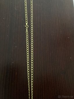 🟡 Zlatý řetízek 585 – 14k, 54/55 cm, 6,5 g, přívěsek Rak 🟡 - 3