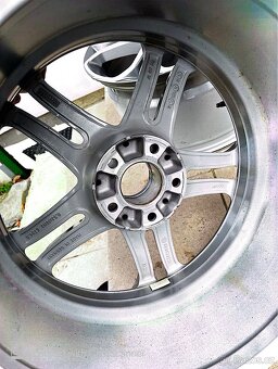 Alu kola MB R18 – 5x112 – zánovní – sada 4 ks - 3