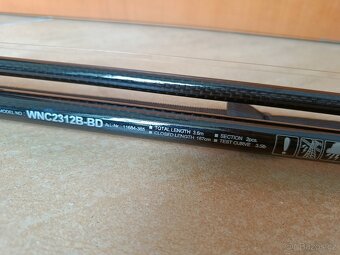 2x DAIWA WINDCAST KARBON 3.6m + OKUMA Powerliner PL 1060 PRO - 3