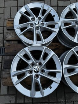 Alu kola, disky r16 5x112 Škoda - 3