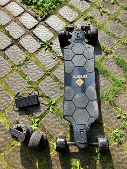 elektrický longboard ONSRA Black Carve 1 Belt - 3