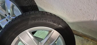 Originální alu disky VW Corvara 6Jx16 ET43 5x112 + zimní pne - 3
