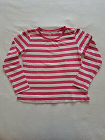 Trička s dlouhým rukávem, vel. 110/116 - 3