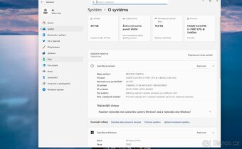 Zánovní All-in-One PC Lenovo i3, 500GB SSD, 16GB, záruka - 3