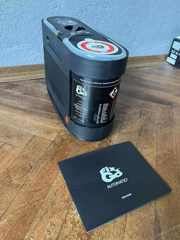 Auto kompresor + těsnicí sada na opravu pneumatik - 3