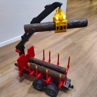 Bruder podval na dřevo s rukou - 3