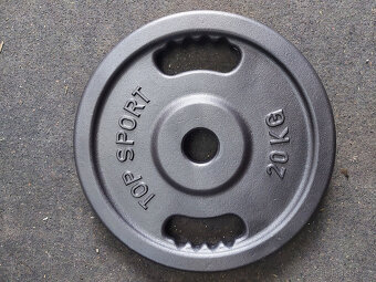 Olympijské kotouče s úchopy TOPSPORT - 3