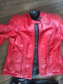 Dámská kožená dvoudílná kombinéza PSI+ doplňky - 3