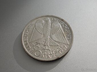 Stříbrná 10 Marka 1987 Berlín - 3