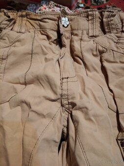 Zateplené kalhoty, vel. 122 - 3