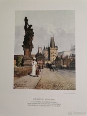 Reprodukce akvarelů "Stará Praha" - 3