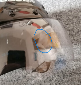 Hokejová helma Bauer Reakt 95 s plexi vel. M (55-59cm) - 3