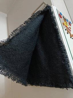 Velký černý šál - nový s visačkou - 3