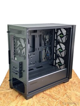 PC CASE : GameMax Defender Mesh Black / 4x120mm - 3