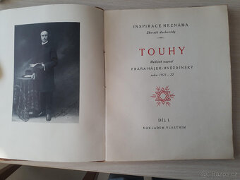 Touhy - Fráňa Hájek-Hvězdínský - 1. díl, věnování a autogram - 3