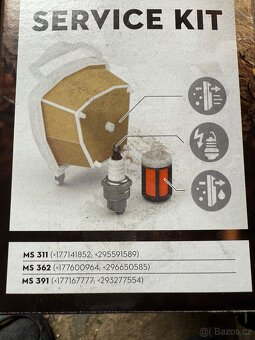 Servisní sada MS 311 MS 362 MS 391 - 3