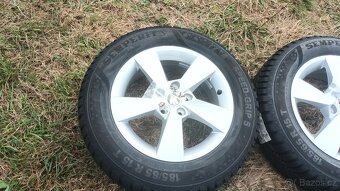 Fabia IV originální disky 6VA601025 185/65 r15 zimní 5,5 j 1 - 3