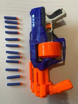 Nerf-gun + 12 nerf náboje - 3