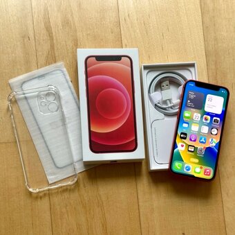 iPhone 12 Mini Red BATERIE 100% TOP - 3