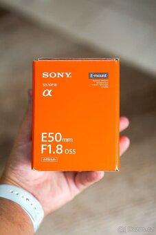 Sony FE 50mm F1.8 v záruce - 3