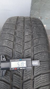 Originál alu kola škoda + zimní pneu 195/55 R15 - 3