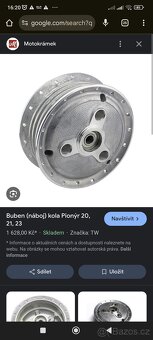 Bubny Kol Jawa Pionýr 20/21/23 - 3