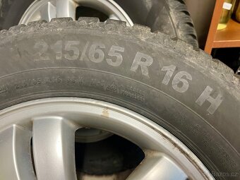 Alu sada Hyudai Tucson Kia + zimní pneu 215/65R16 - 3