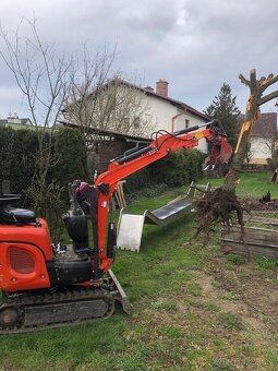 Půjčení minibagr a minidupr - 3