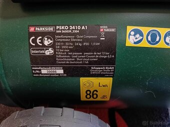 Vzduchový kompresor Parkside - 3