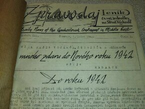 Prodám historický válečný Zpravodaj r. 1942 - 3