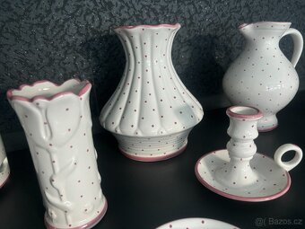 Keramika zn. GMUNDNER, 13dílná sada, originál značeno. - 3