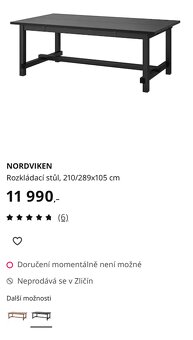 Nabízím k prodeji udržovaný a velmi prostorný kuchyňský stůl - 3